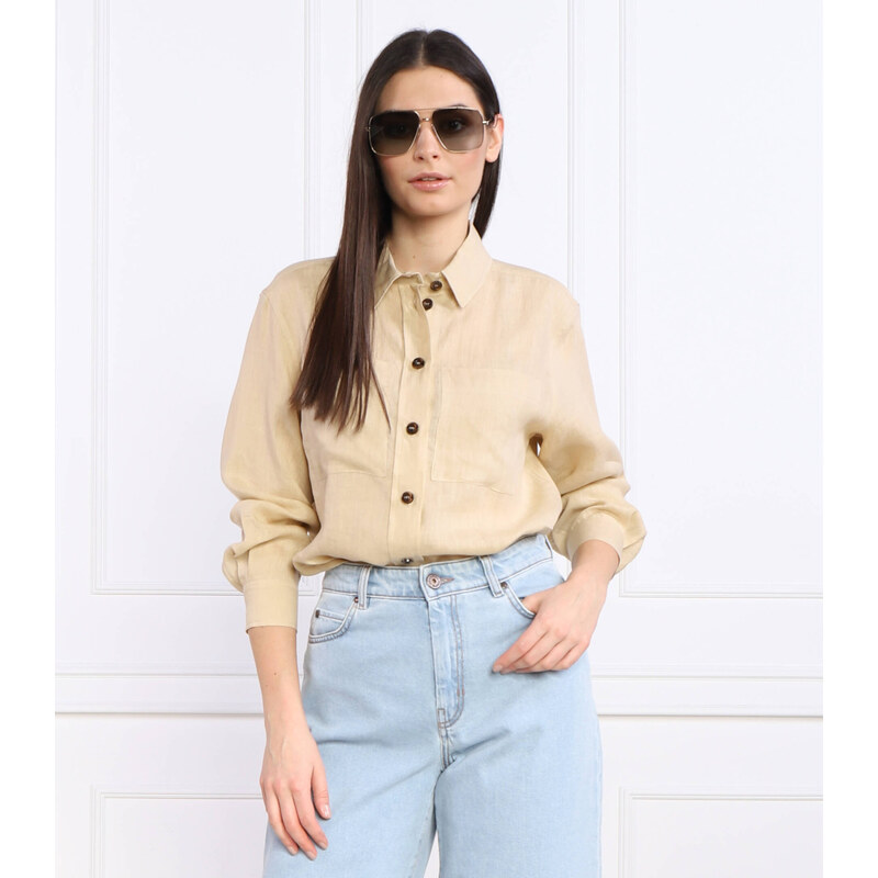 Marella SPORT Lněná košile | Regular Fit
