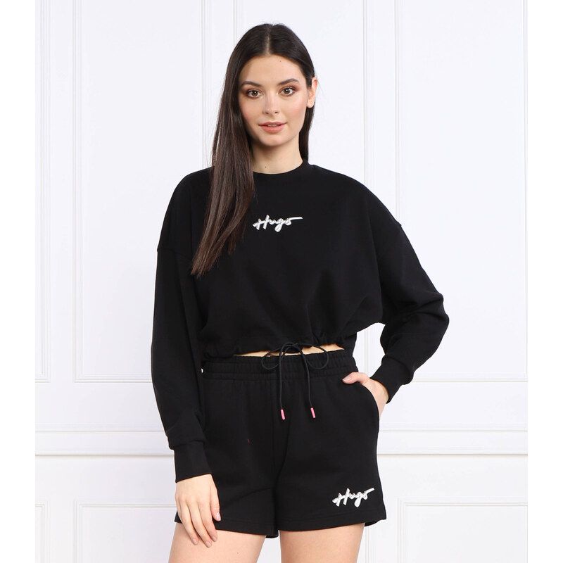 HUGO Mikina Delive | Cropped Fit