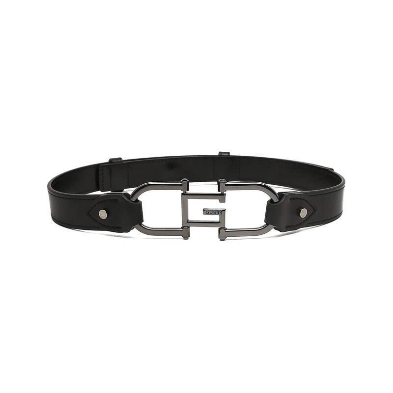 Guess Opasek ALVA ADJUST s přídavkem kůže 83337540