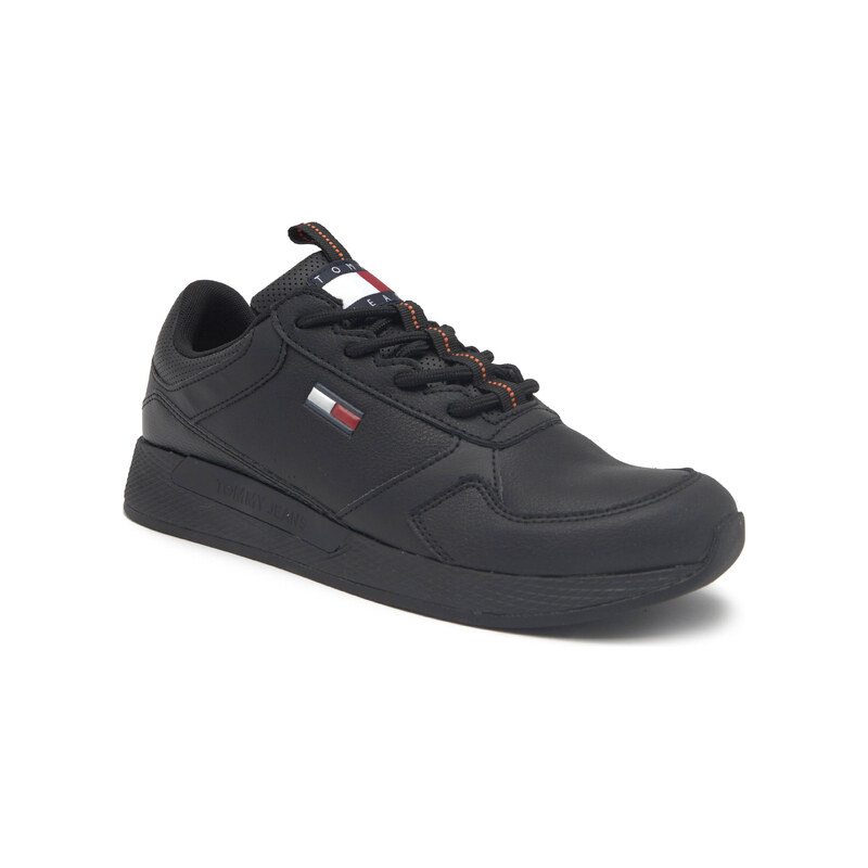 Tommy Jeans Kožené tenisky FLEXI RUNNER