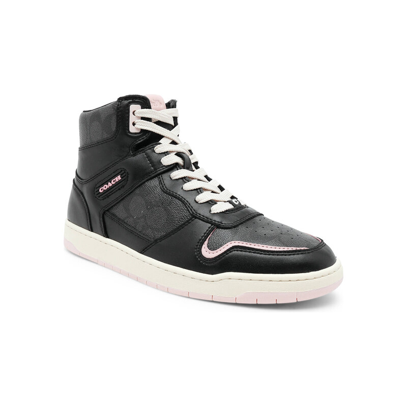 Coach Kožené tenisky HI top COATED CANVAS 76708630