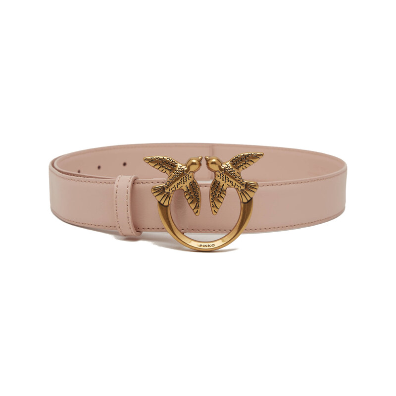 Pinko Kůžoný opasek LOVE BERRY H3