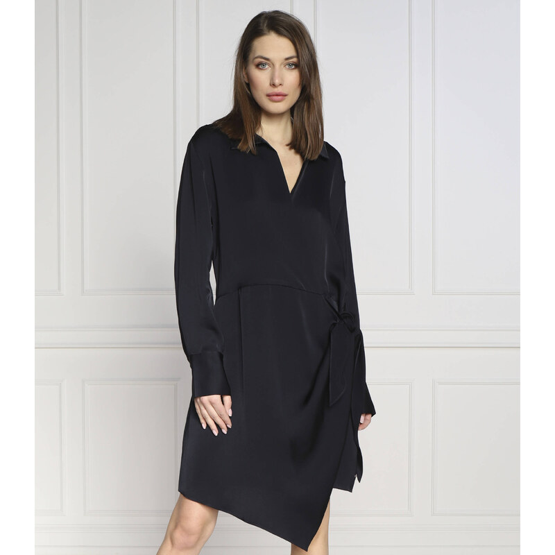 Tommy Hilfiger Šaty CREPE KNOTTED