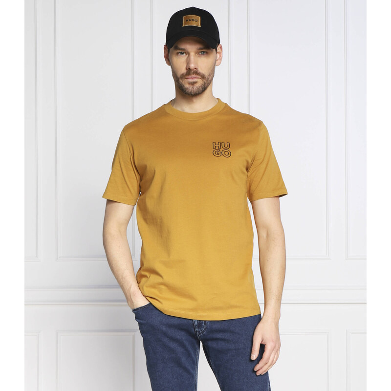HUGO Tričko Daiman | Regular Fit