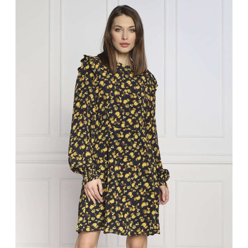 Tommy Hilfiger Šaty MOSS CREPE ROSE