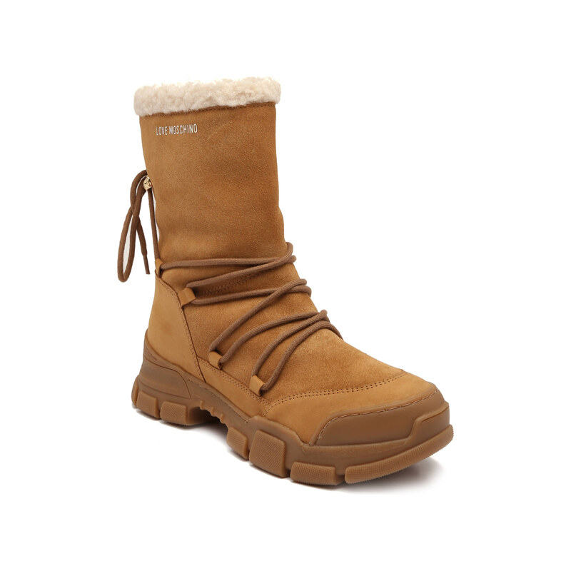 Love Moschino Sněhule | semiš | shearling
