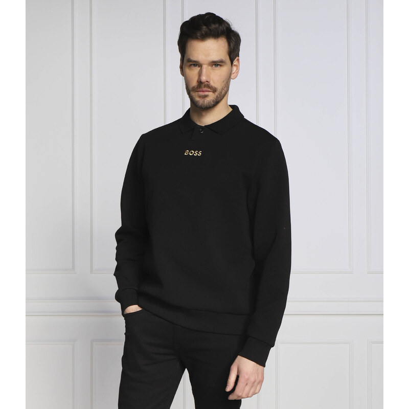 BOSS GREEN Polokošile Pirax Gold 10243030 01 | Relaxed fit