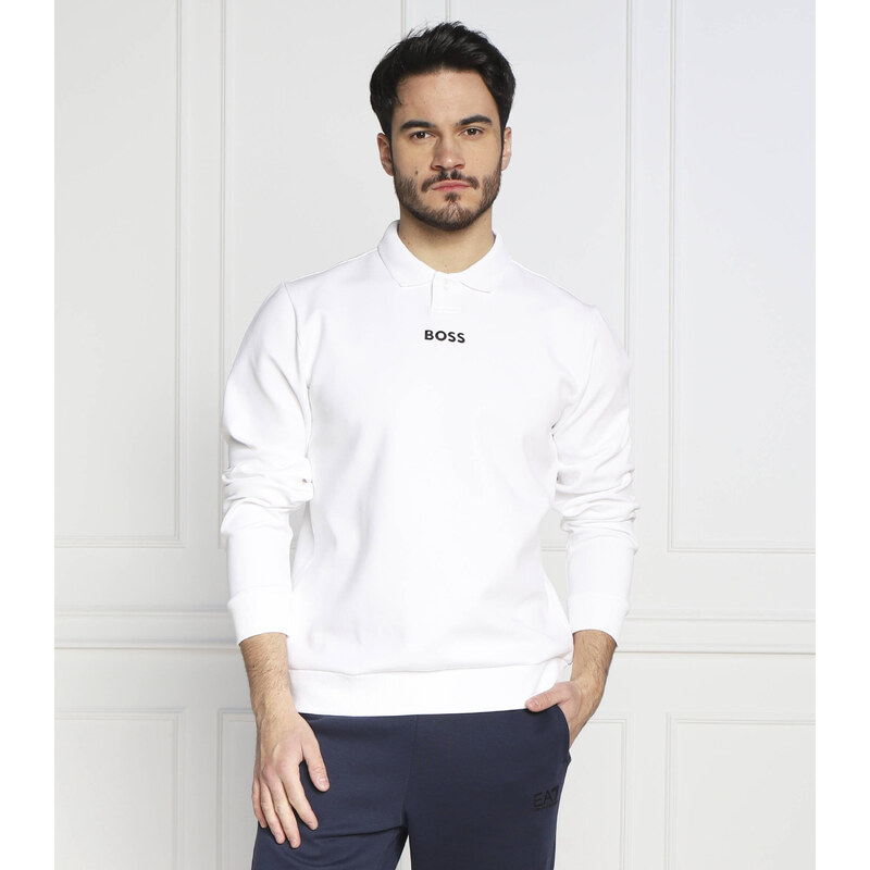 BOSS GREEN Polokošile Pirax Gold | Relaxed fit