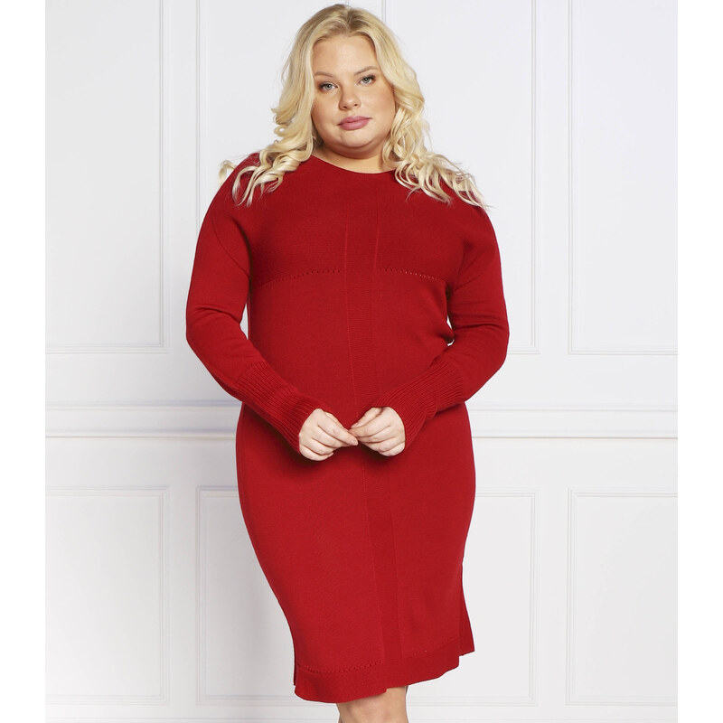 Persona by Marina Rinaldi Šaty GENESI plus size | s příměsí vlny