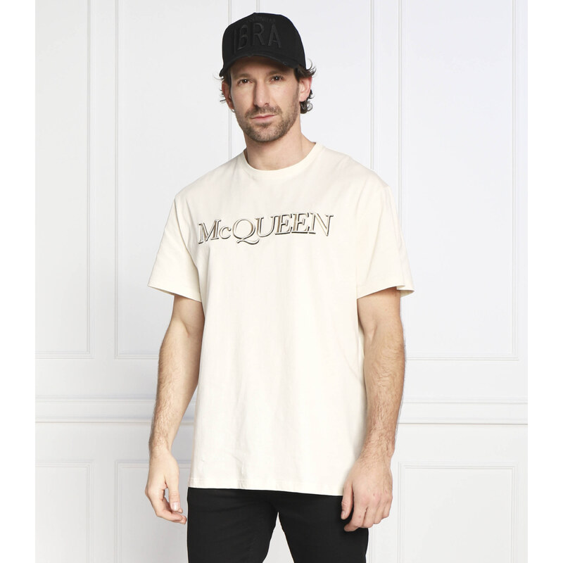 Alexander McQueen Tričko LOGO EMB | Regular Fit