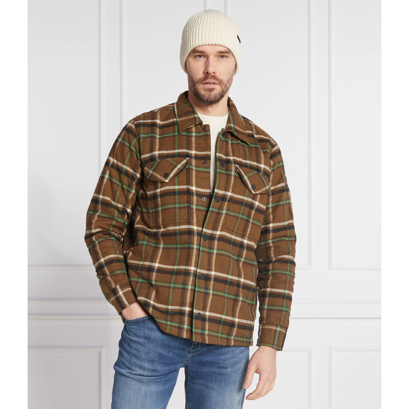 BOSS ORANGE Oteplená košile Lom_2 | Regular Fit