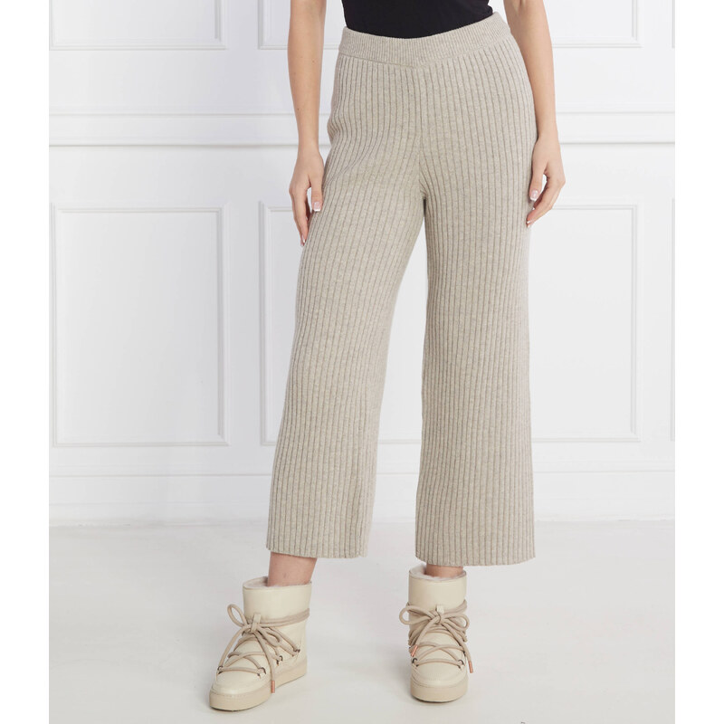 Marc O Polo Vlněné úpletové kalhoty | Relaxed fit 75619401