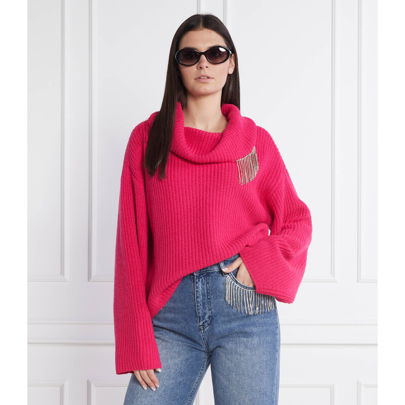 Twinset Actitude Svetr | Relaxed fit | s příměsí vlny