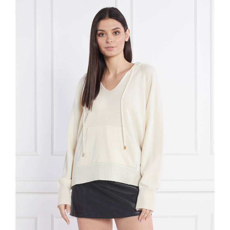 TWINSET vlněný svetr | regular fit | s příměsí kašmíru