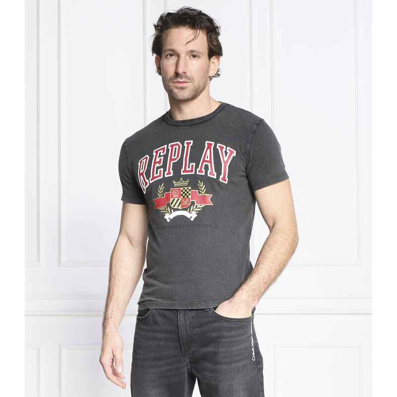 Replay Tričko MURBLE | Regular Fit