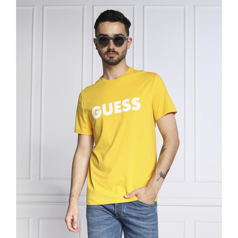 GUESS Tričko LABYRINTH | Slim Fit