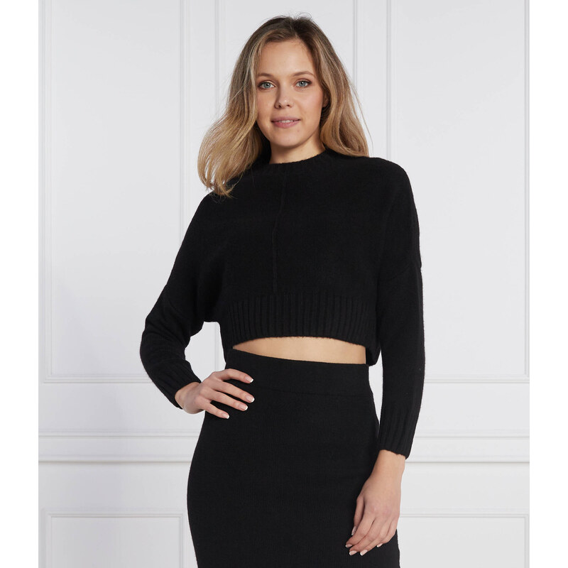 Beatrice B Svetr MATILDE | Cropped Fit | s příměsí vlny