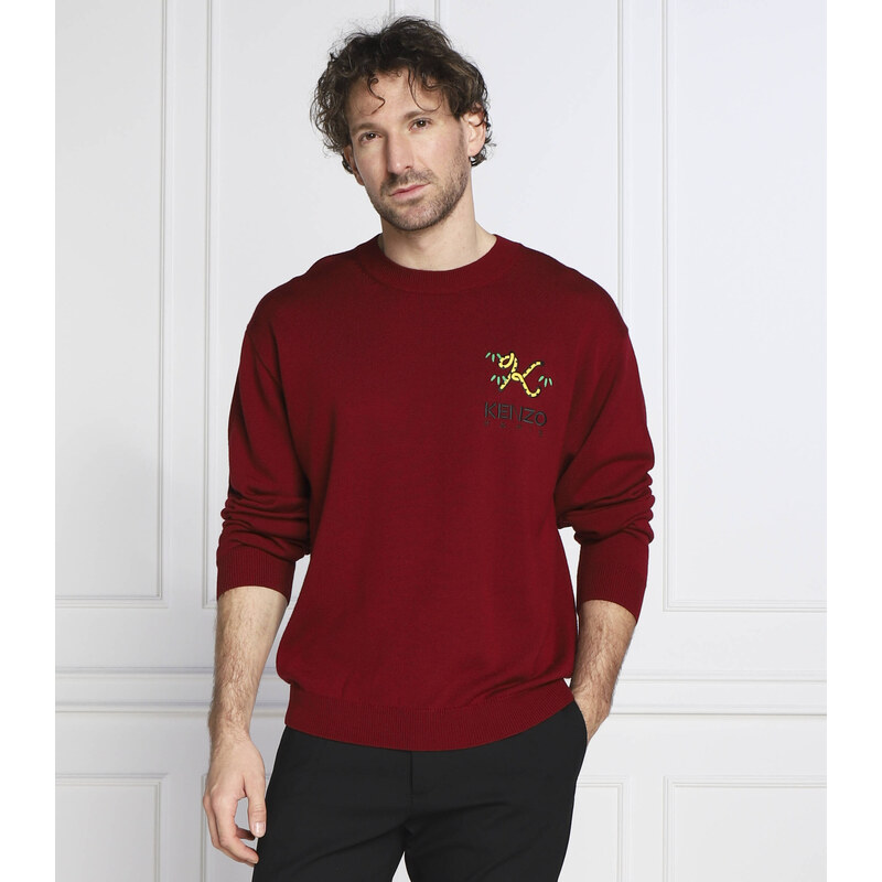 Kenzo vlněný svetr | regular fit