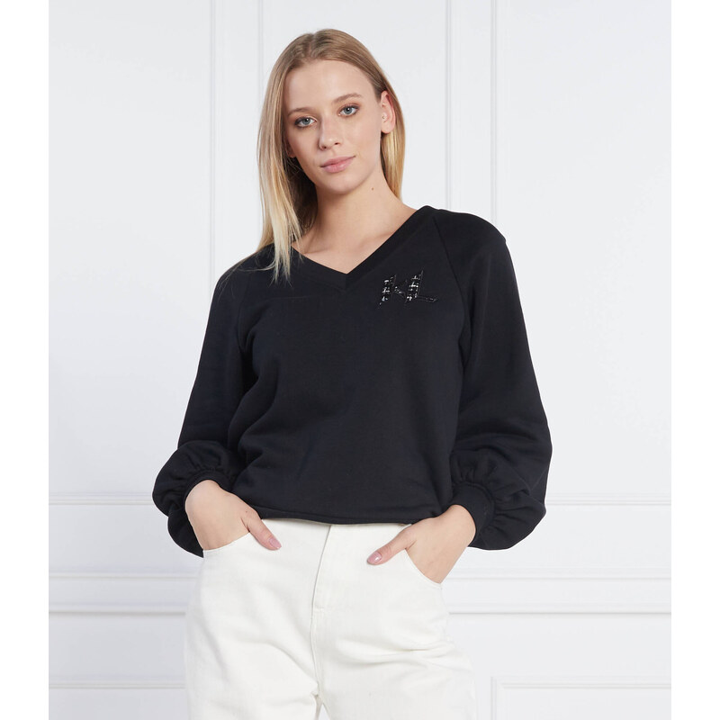 Karl Lagerfeld Mikina Puffy Sleeve | Regular Fit