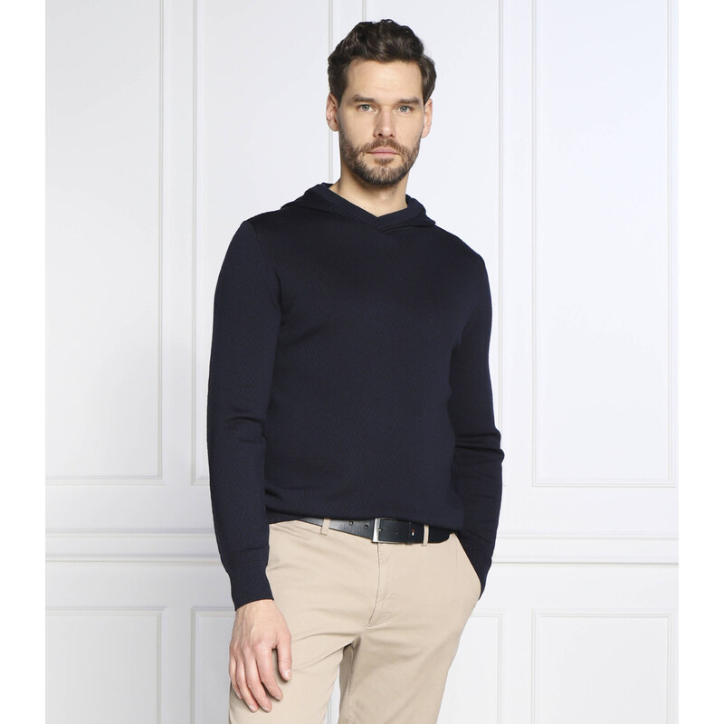 Emporio Armani Vlněný svetr | regular fit