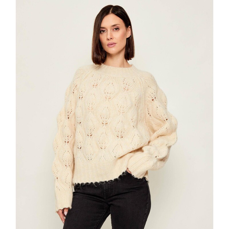 Silvian Heach Svetr | Oversize fit | s příměsí vlny
