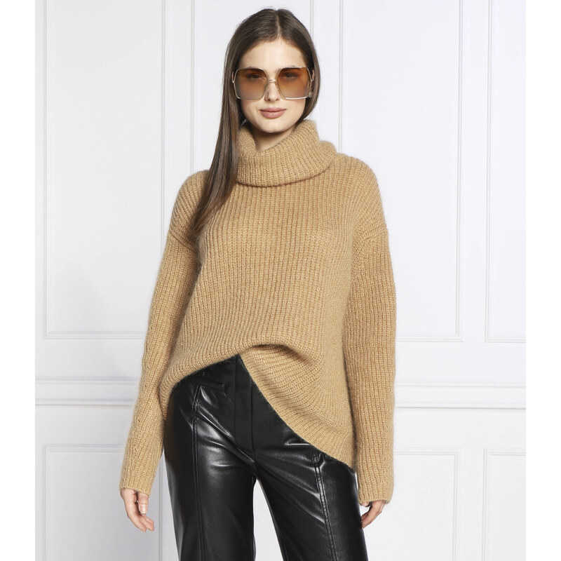 BOSS BLACK vlněný rolák filita | oversize fit 74585783