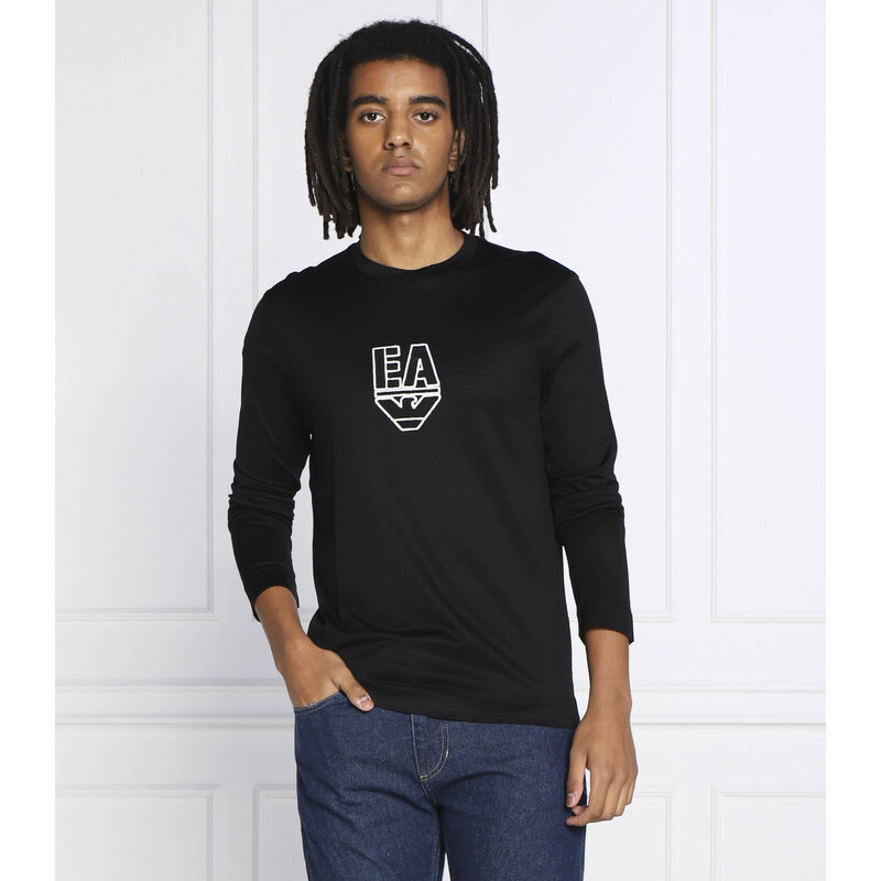 Emporio Armani Tričko s dlouhým rukávem | Regular Fit