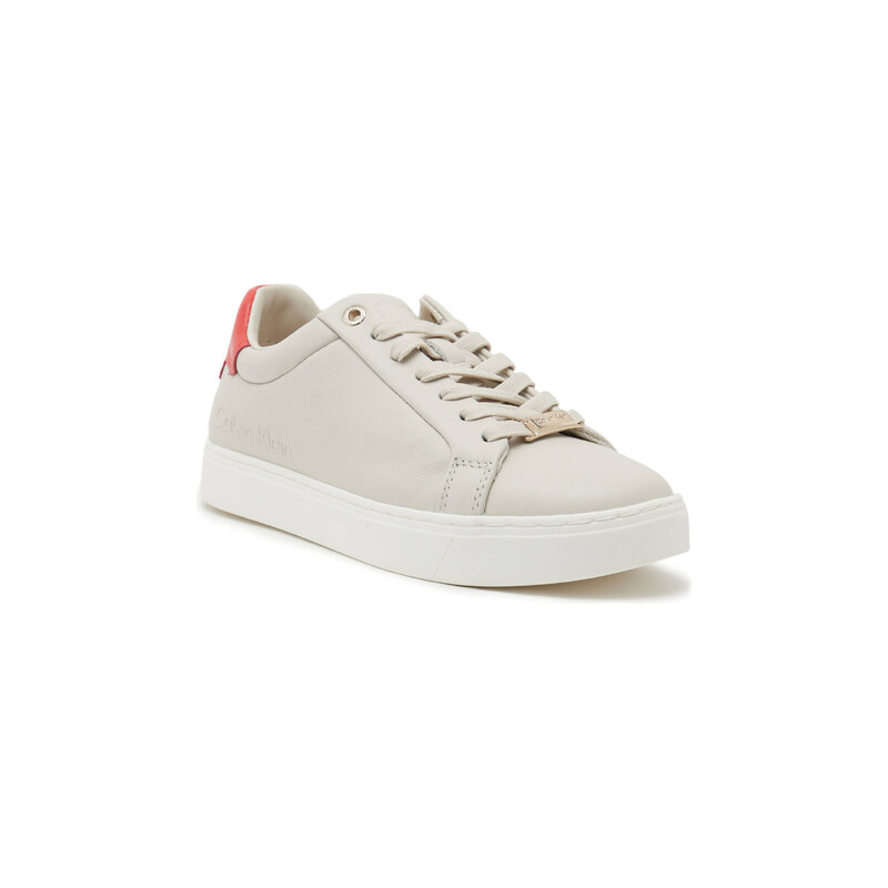 Calvin Klein Kožené tenisky Cupsole
