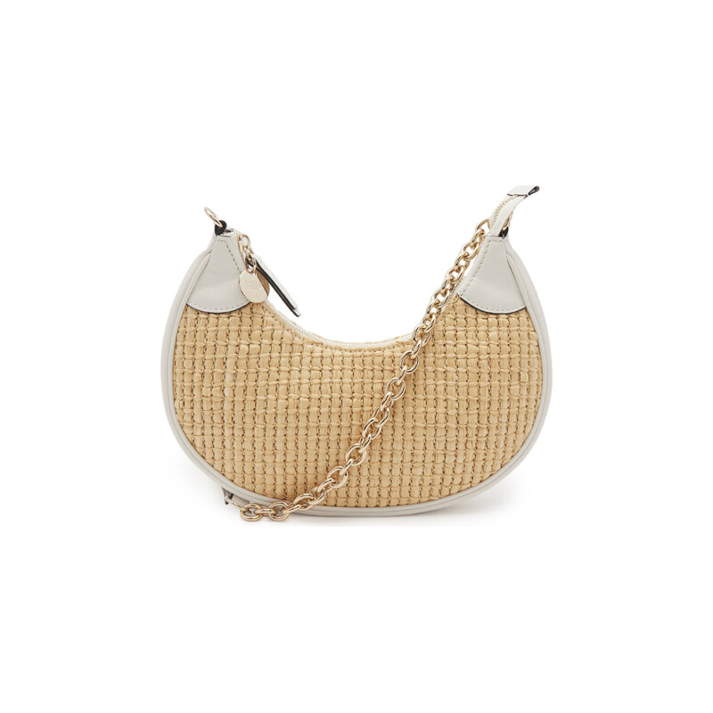 Red Valentino Hobo kabelka s přídavkem kůže 73491001