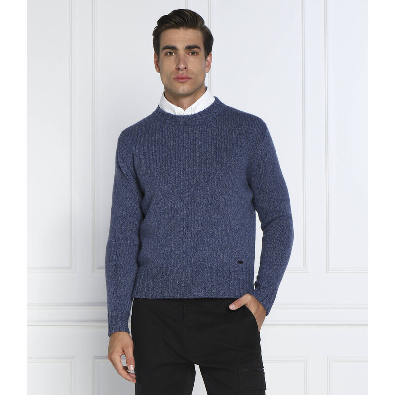 HUGO vlněný svetr siogul | oversize fit