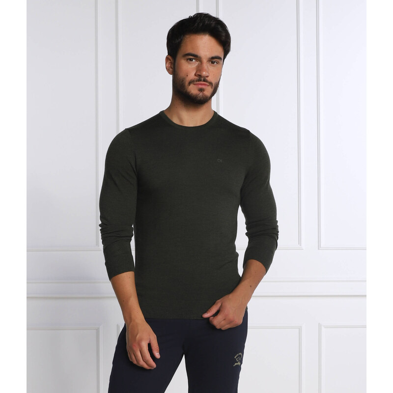 Calvin Klein vlněný svetr | regular fit