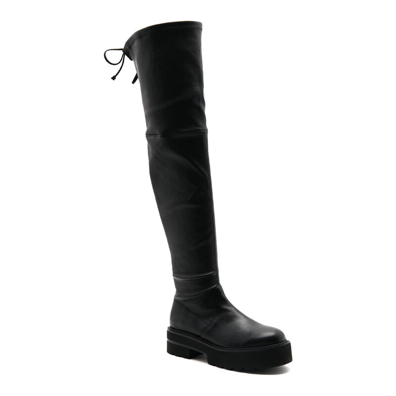 Stuart Weitzman Kožené mušketýrky Lowland