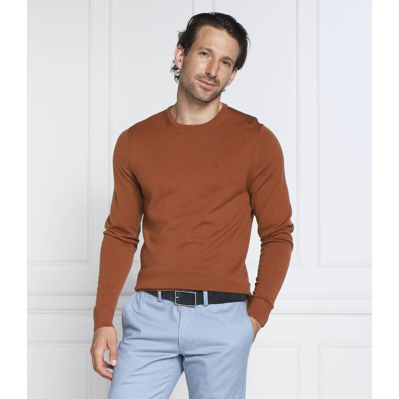 Calvin Klein vlněný svetr | regular fit