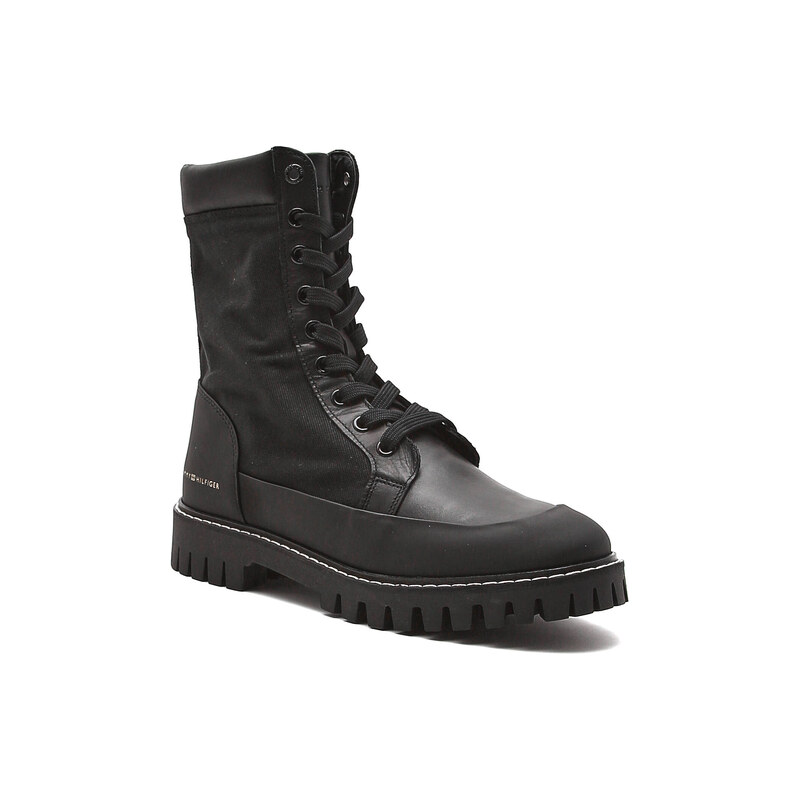 Tommy Hilfiger Kotníkové boty s přídavkem kůže 72403945