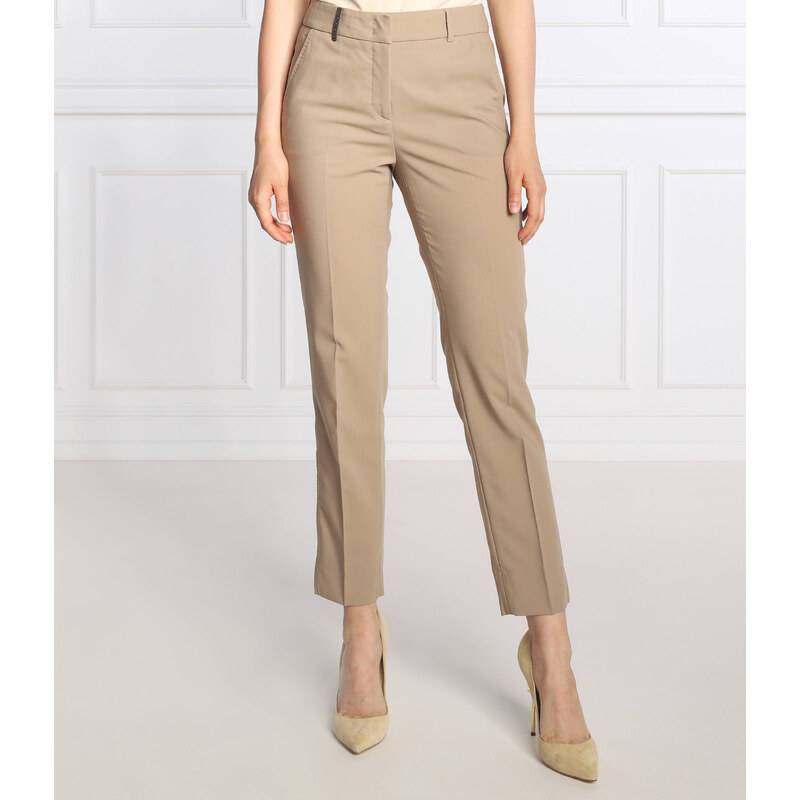 Peserico Kalhoty | Regular Fit | s příměsí vlny 72178882