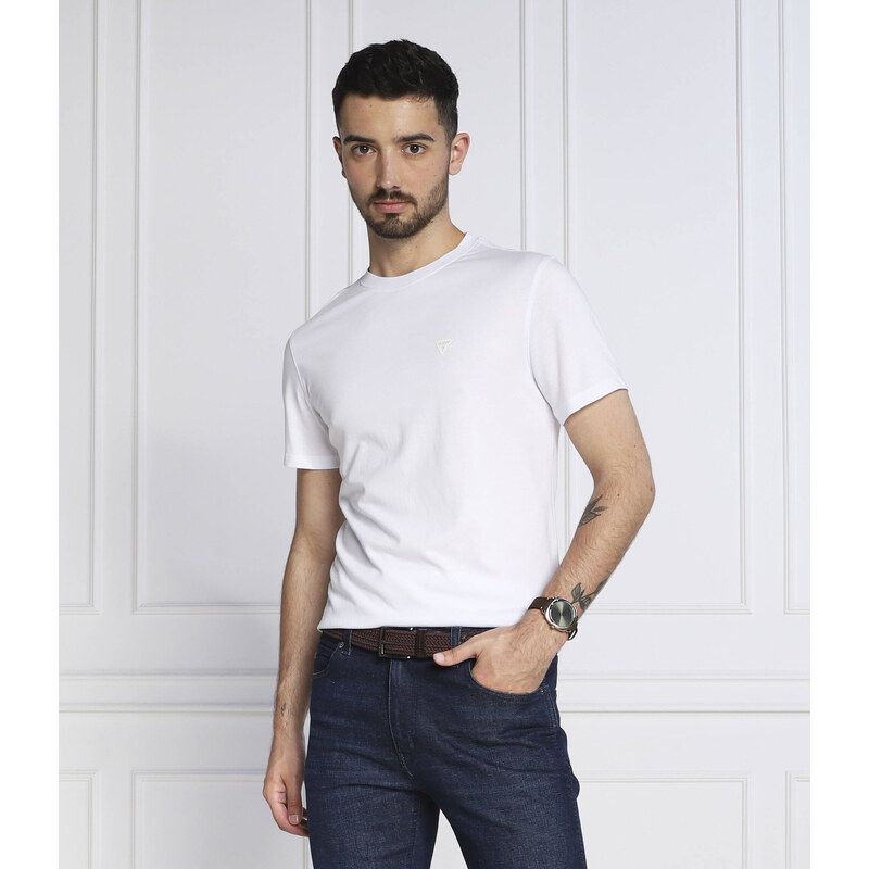 GUESS tričko teky | slim fit | stretch