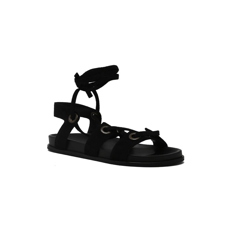 TWINSET Kožené sandály GLADIATORE
