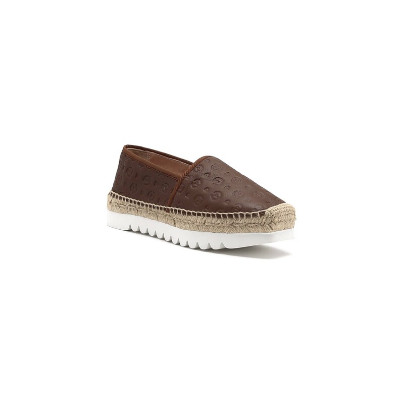 Pollini Kožené espadrilky 70124800