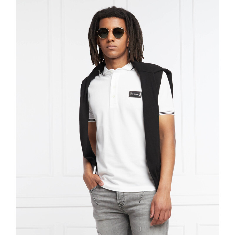 Les Hommes Polokošile | Straight fit | pique