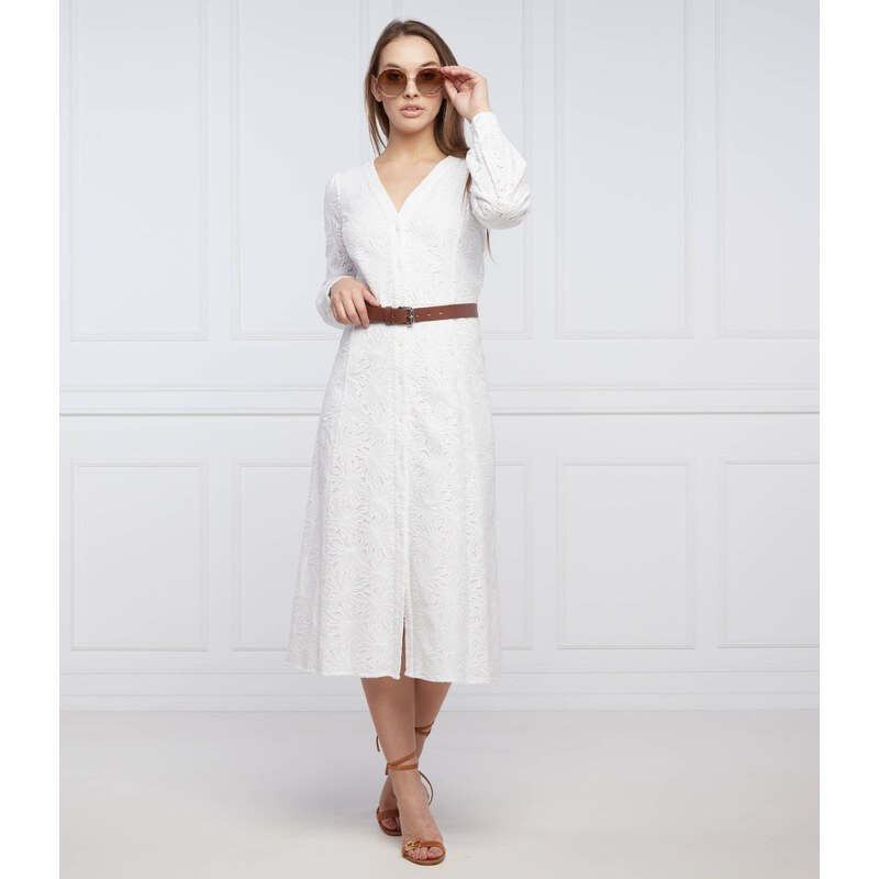 Michael Kors Krajková šaty s opaskem 99954916