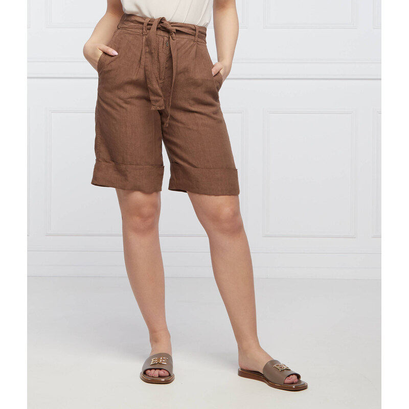 Peserico Lněné šortky | Regular Fit 69302905