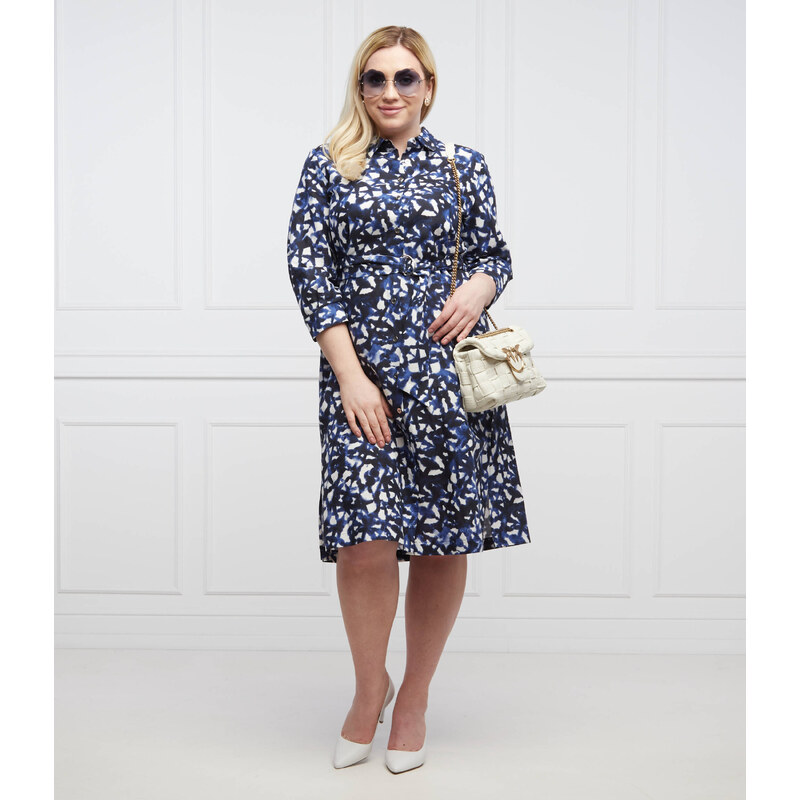 Persona by Marina Rinaldi Šaty DOC Plus size přidáním lnu 99955034