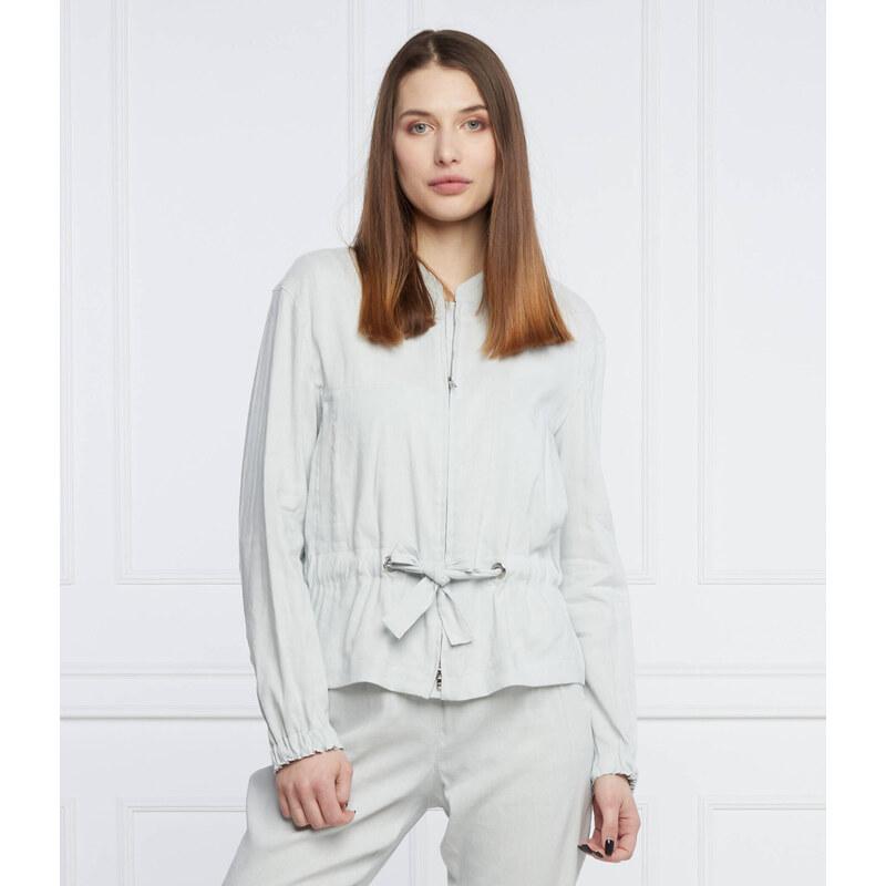 Marc Cain Lněný blejzr | Regular Fit 69357914