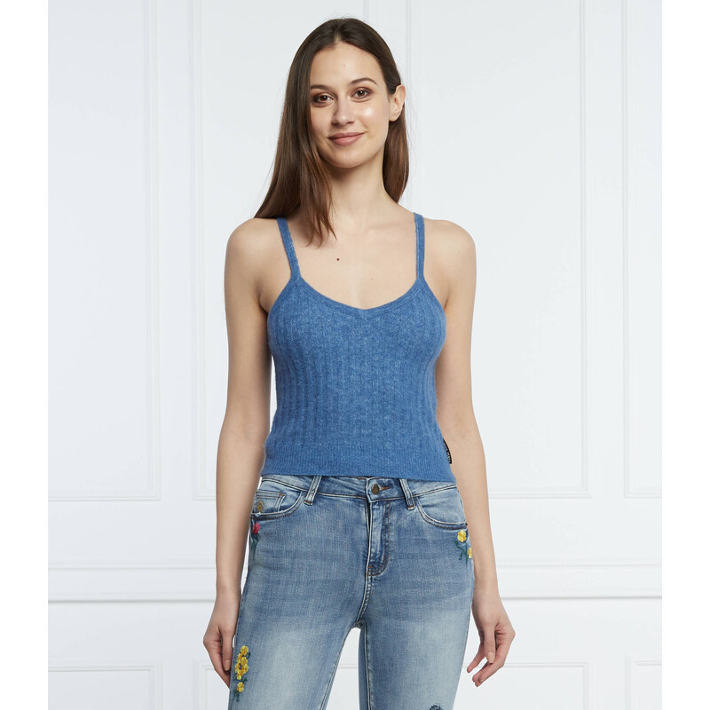 Silvian Heach Vlněný top DALENES | Cropped Fit