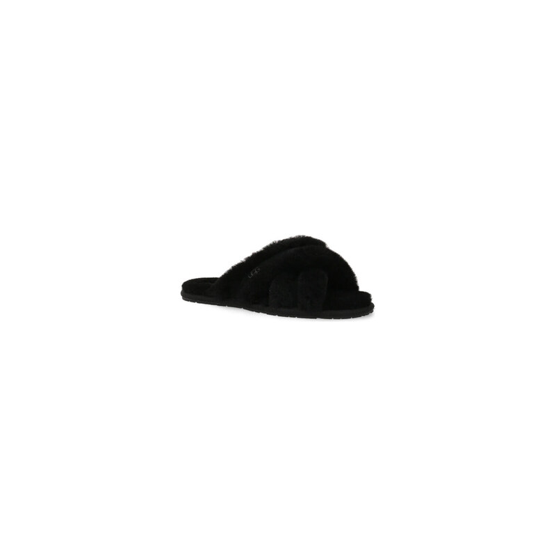 UGG Ohřívá domácí obuv W SCUFFITA s přídavkem kůže 68300977