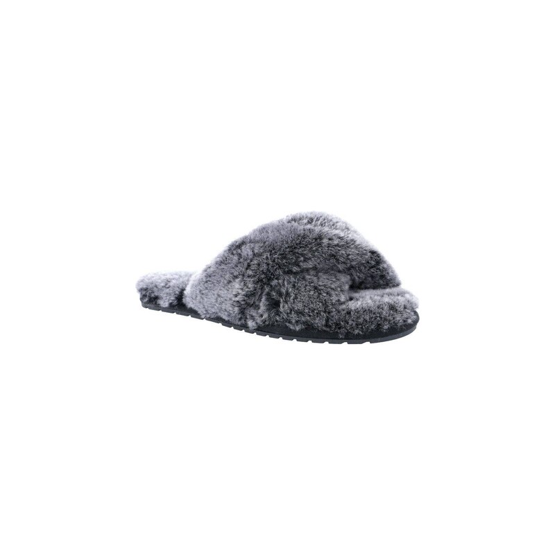 EMU Australia Vlněné domácí obuv Mayberry Frost s přídavkem kůže 40429226