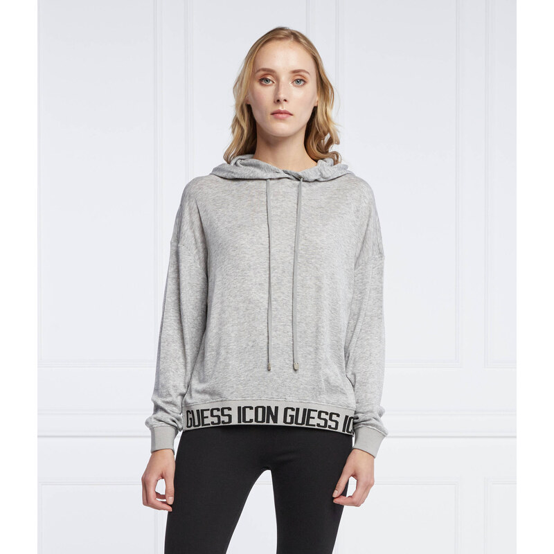 GUESS Mikina CLELIA | regular fit | s příměsí vlny 65220027
