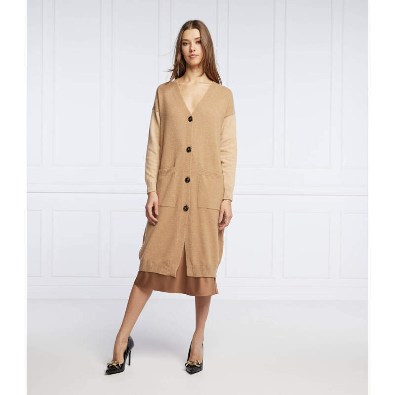 Pinko Vlněný kardigan KOREM | Relaxed fit