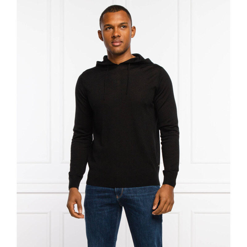 Emporio Armani Vlněný svetr | Regular Fit