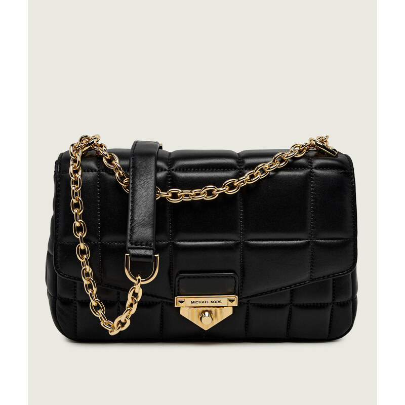 Michael Kors Kožená kabelka na rameno Soho